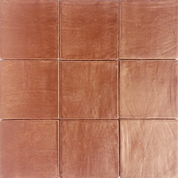 Wandtegel Koper Metallic 13x13