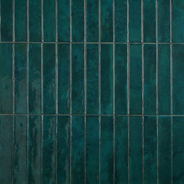 Wandtegel Turquoise 5x25